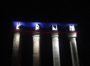 Система автономного освещения въездных знаков в Крым